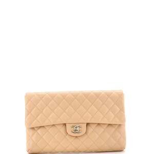 Chanel Classic Flap Clutch Quilted #255363C37B